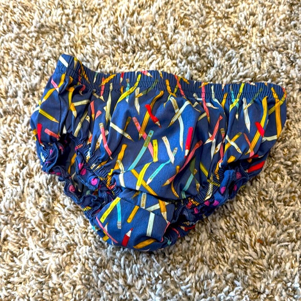 Matilda Jane Girls 18-24M Blue Pencil Bloomers